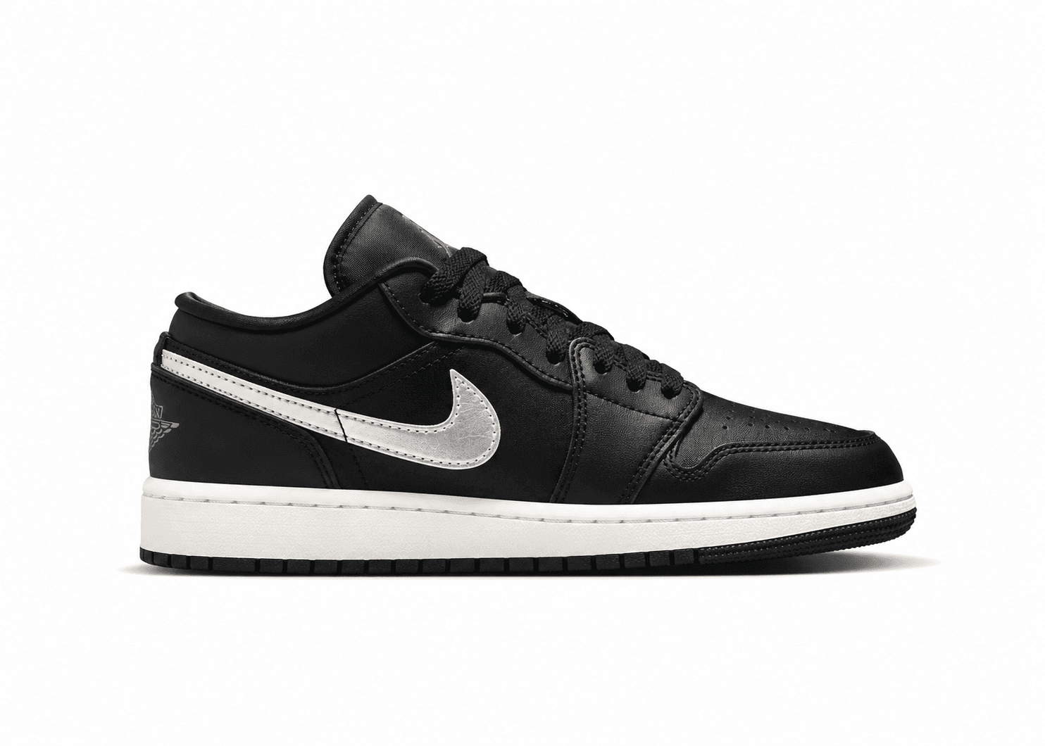 J1 LOW BLACK METALLIC SILVER
